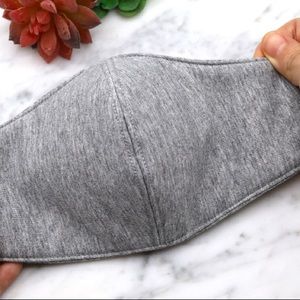 NWOT Unisex Grey Winter Face Mask